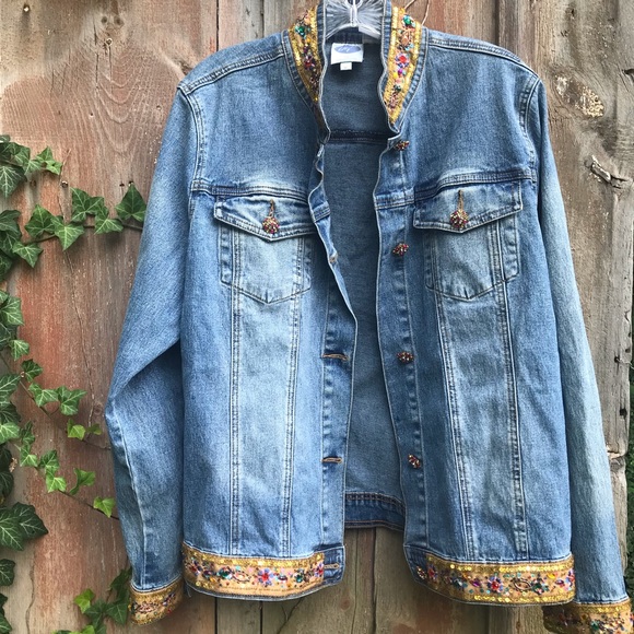 diane gilman jean jacket